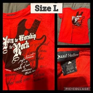 Red Graphic T-Shirt Unisex